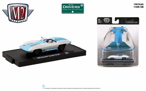 M2 Machines Auto-Drivers 1:64 R100 1959 Chevrolet Corvette XP-66