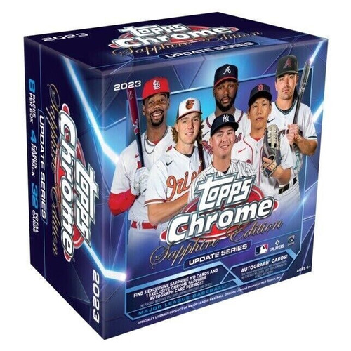 2023 Topps Chrome Sapphire Edition Baseball Hobby Box