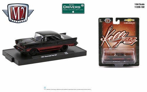 M2 Machines Auto-Drivers 1:64 R102 1957 Chevrolet Bel Air