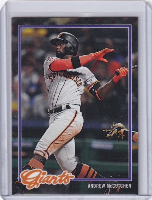 2018 Topps On Demand 1978 #21 Andrew McCutchen San Francisco Giants