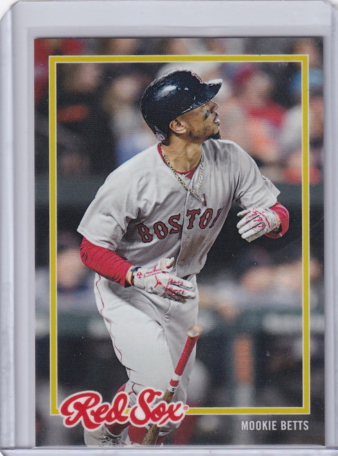 2018 Topps On Demand 1978 #3 Mookie Betts Boston Red Sox
