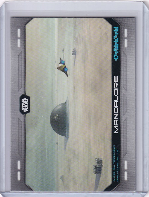 2023 Topps Star Wars Flagship Into The Galaxy #IG-10 Mandalore