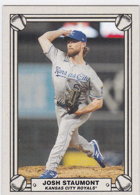 2021 Topps 582 Montgomery Club Set 3 #20 Josh Staumont Kansas City  Royals