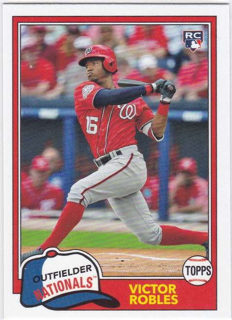 2018 Topps Archives #265 Victor Robles RC Washington Nationals