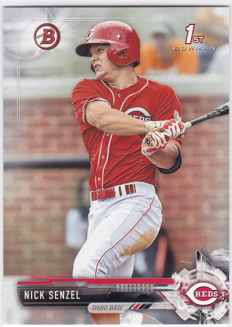 2017 Bowma #BP1 Nick Senzel Bowman 1st Cincinnati Reds