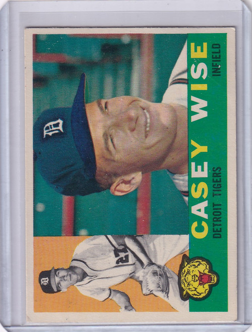 1960 Topps #342 Casey Wise - Detroit Tigers