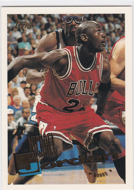 1996 Topps #277 Michael Jordan Chicago Bulls