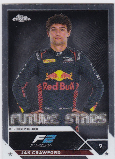 2023 Topps Chrome Formula 1 #76 Jak Crawford Future Stars