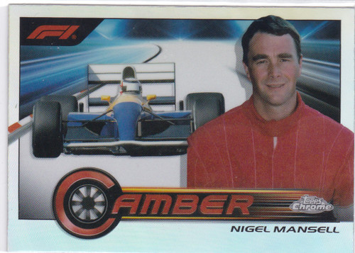 2023 Topps Chrome Formula 1 #CAM-NM Nigel Mansell Camber Insert