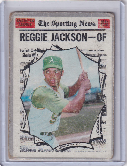 1970 Topps Baseball #459 Reggie Jackson - Oakland Athletics AS
