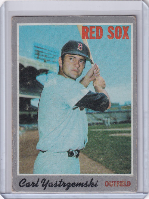 1970 Topps Baseball #10 Carl Yastrzemski - Boston Red Sox