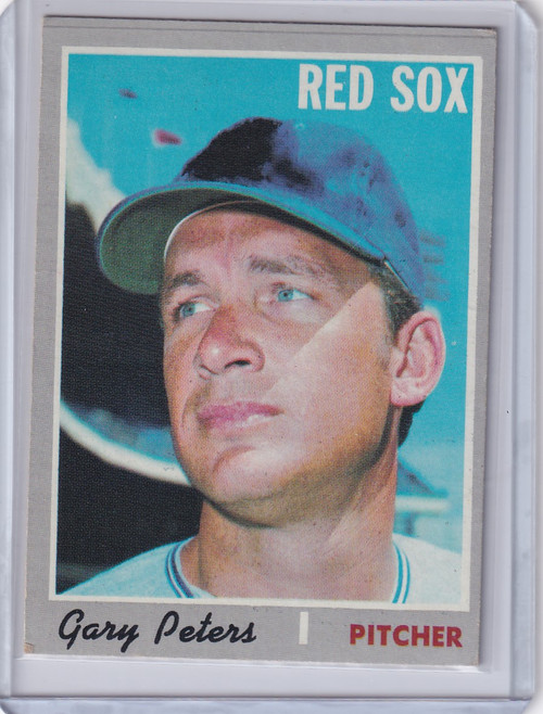 1970 Topps Baseball #540 Gary Peters - Boston Red Sox