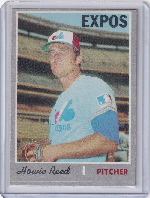 1970 Topps Baseball #548 Howie Reed - Montreal Expos