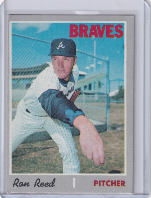 1970 Topps Baseball #546 Ron Reed - Atlanta Braves