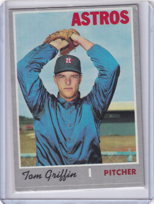 1970 Topps Baseball #578 Tom Griffin - Houston Astros