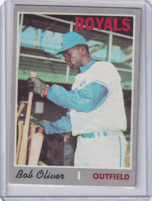1970 Topps Baseball #567 Bob Oliver - Kansas City Royals