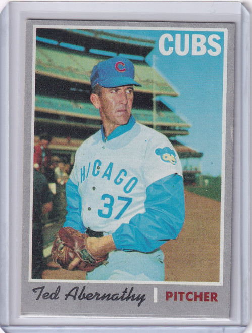 1970 Topps Baseball #562 Ted Abernathy - Chicago Cubs