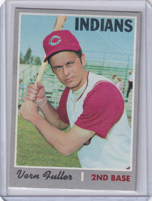 1970 Topps Baseball #558 Vern Fuller - Cleveland Indians