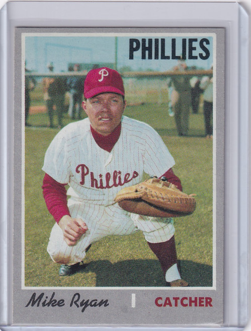 1970 Topps Baseball #591 Mike Ryan - Philadelphia Phillies
