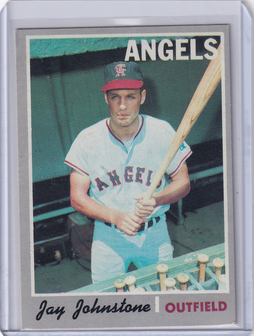 1970 Topps Baseball #485 Jay Johnstone - California Angels
