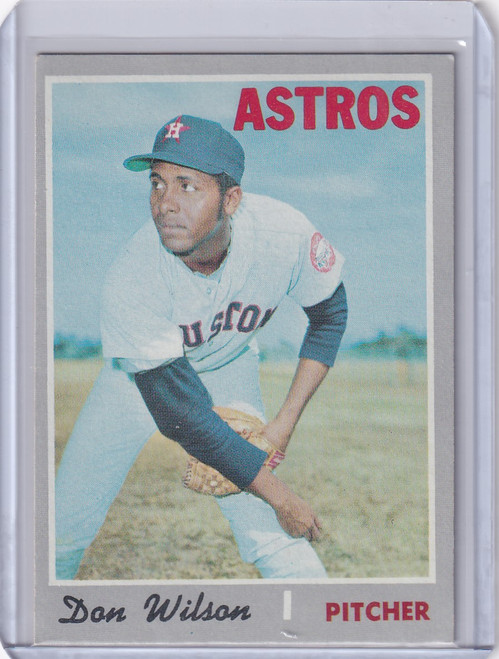 1970 Topps Baseball #515 Don Wilson - Houston Astros