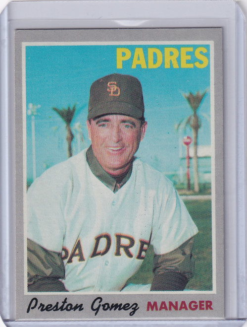 1970 Topps Baseball #513 Preston Gomez - San Diego Padres
