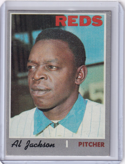 1970 Topps Baseball #443 Al Jackson - Cincinnati Reds