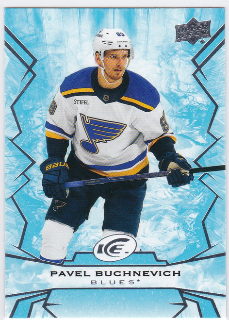 2022-23 Upper Deck Ice #87 Pavel Buchnevich St Louis Blues