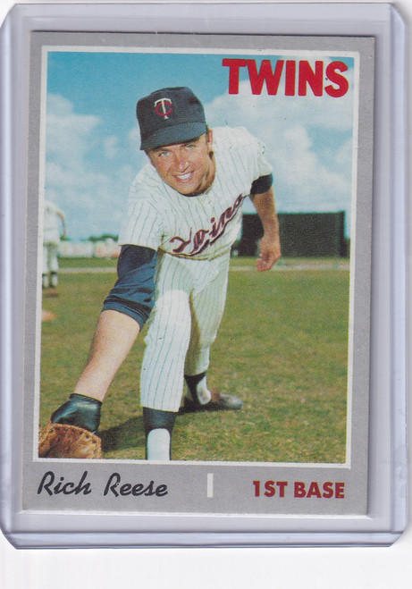 1970 Topps Baseball #404 Rich Reese - Minnesota Twins