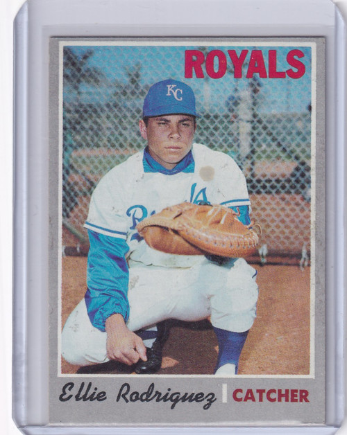 1970 Topps Baseball #402 Ellie Rodriguez - Kansas City Royals