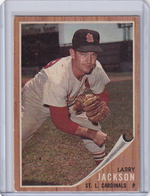 1962 Topps #83 Larry Jackson - St. Louis Cardinals