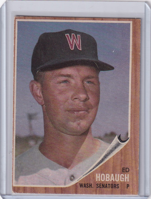 1962 Topps #79 Ed Hobaugh - Washington Senators