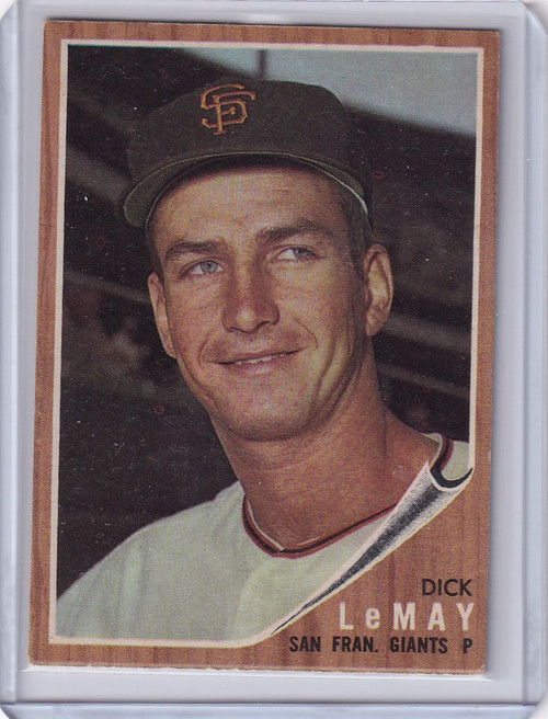 1962 Topps #71 Dick LeMay - San Francisco Giants RC