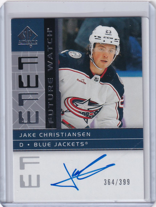 2022-23 Upper Deck SP Authentic Auto #RFWA2-JC Jake Christiansen 364/399