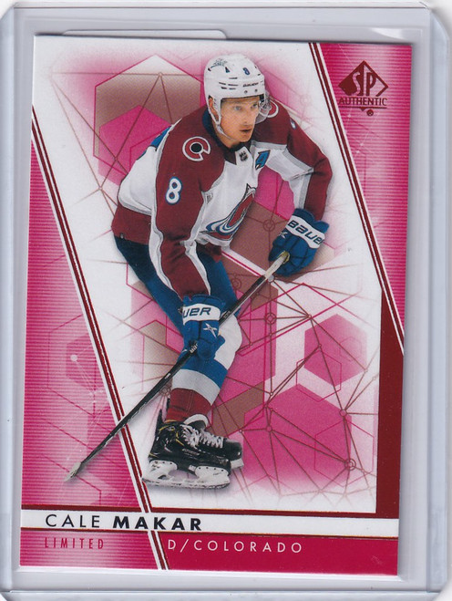 2022-23 Upper Deck SP Authentic Red #82 Cale Makar - Colorado Avalanche