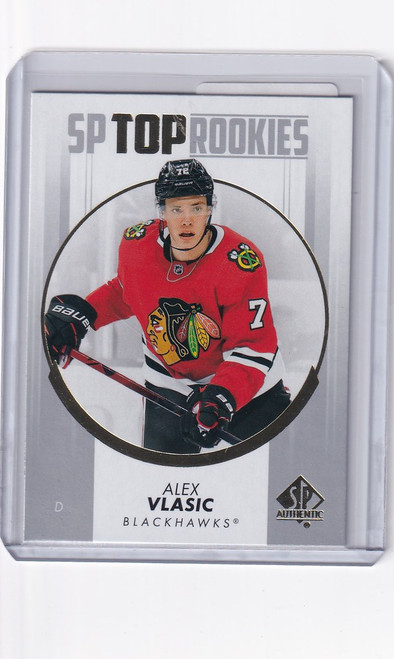 2022-23 Upper Deck SP Authentic #TR-34 Alex Vlasic - Chicago Blackhawks