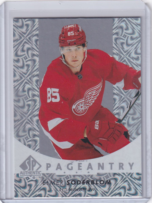 2022-23 Upper Deck SP Authentic #P-86 Elmer Soderblom - Detroit Red Wings