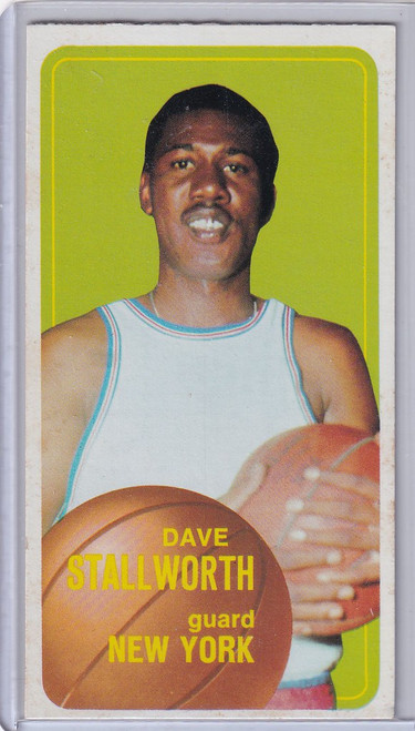 1970-71 Topps #78 Dave Stallworth - New York Knicks SP