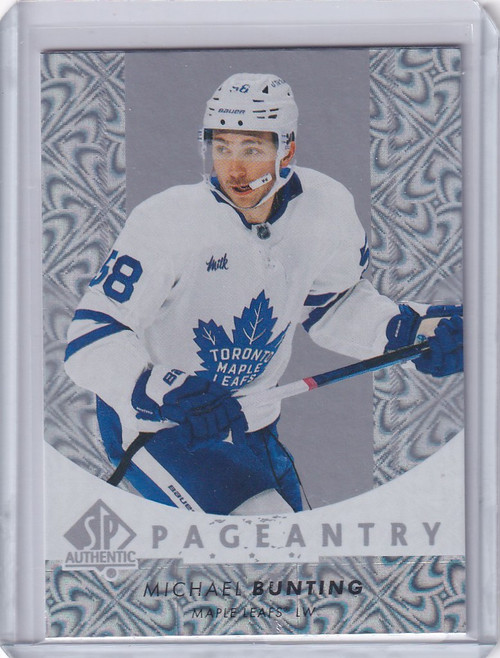 2022-23 Upper Deck SP Authentic #P-49 Michael Bunting - Toronto Maple Leafs