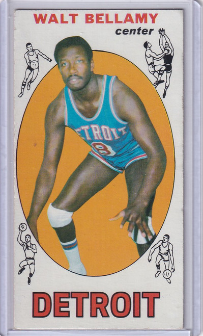 1969-70 Topps #95 Walt Bellamy - Detroit Pistons