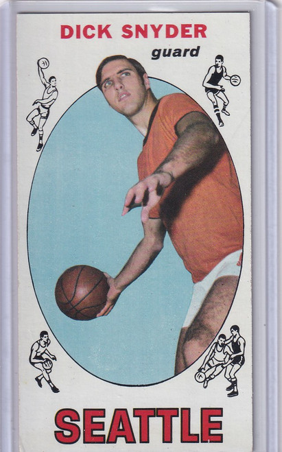 1969-70 Topps #73 Dick Snyder - Seattle SuperSonics