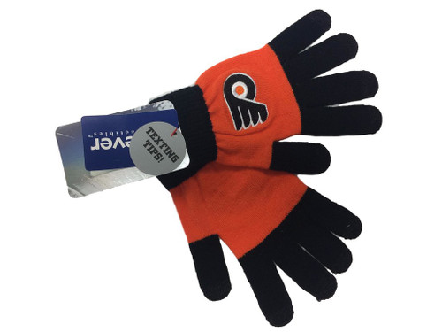 Officially Licensed NHL Knit Colorblock Gloves - Choose Your Team