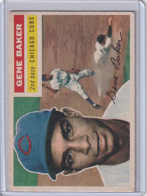 1956 Topps #142 Gene Baker - Chicago Cubs