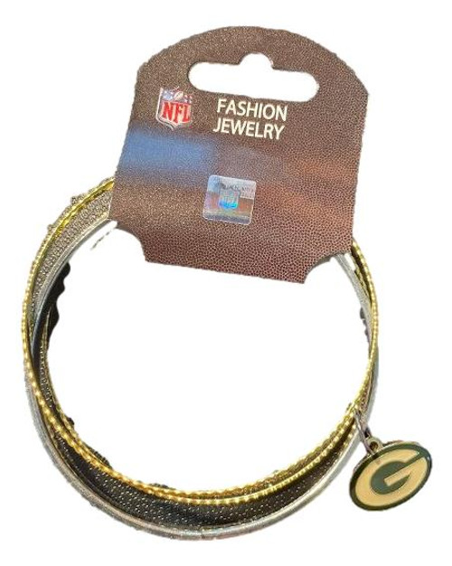 Official Licensed NFL Bangle Bracelet Green Bay Packers