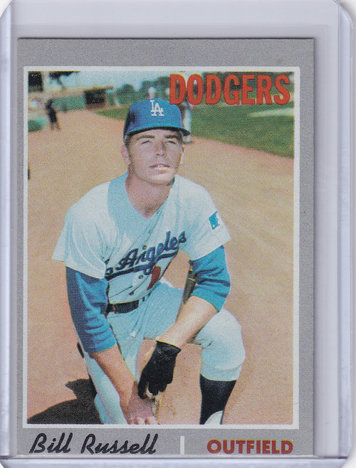 1970 Topps Baseball #304 Bill Russell - Los Angeles Dodgers RC