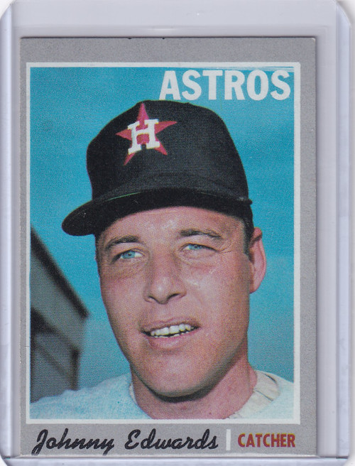 1970 Topps Baseball #339 Johnny Edwards - Houston Astros