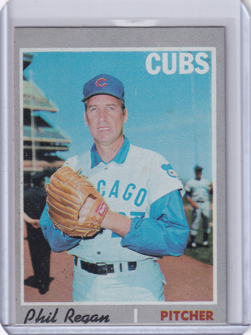 1970 Topps Baseball #334 Phil Regan - Chicago Cubs
