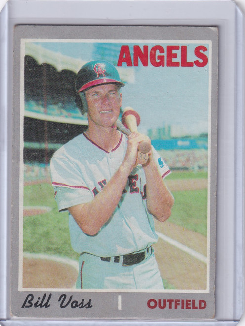 1970 Topps Baseball #326 Bill Voss - California Angels