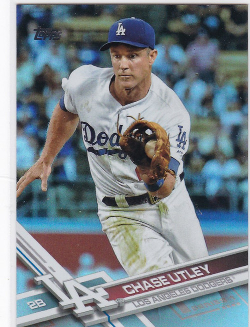 2017 Topps Rainbow Foil #134 Chase Utley Los Angeles Dodgers