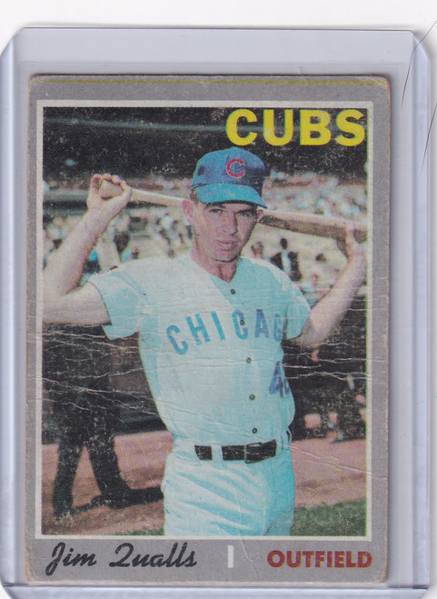 1970 Topps Baseball #192 Jim Qualls - Chicago Cubs